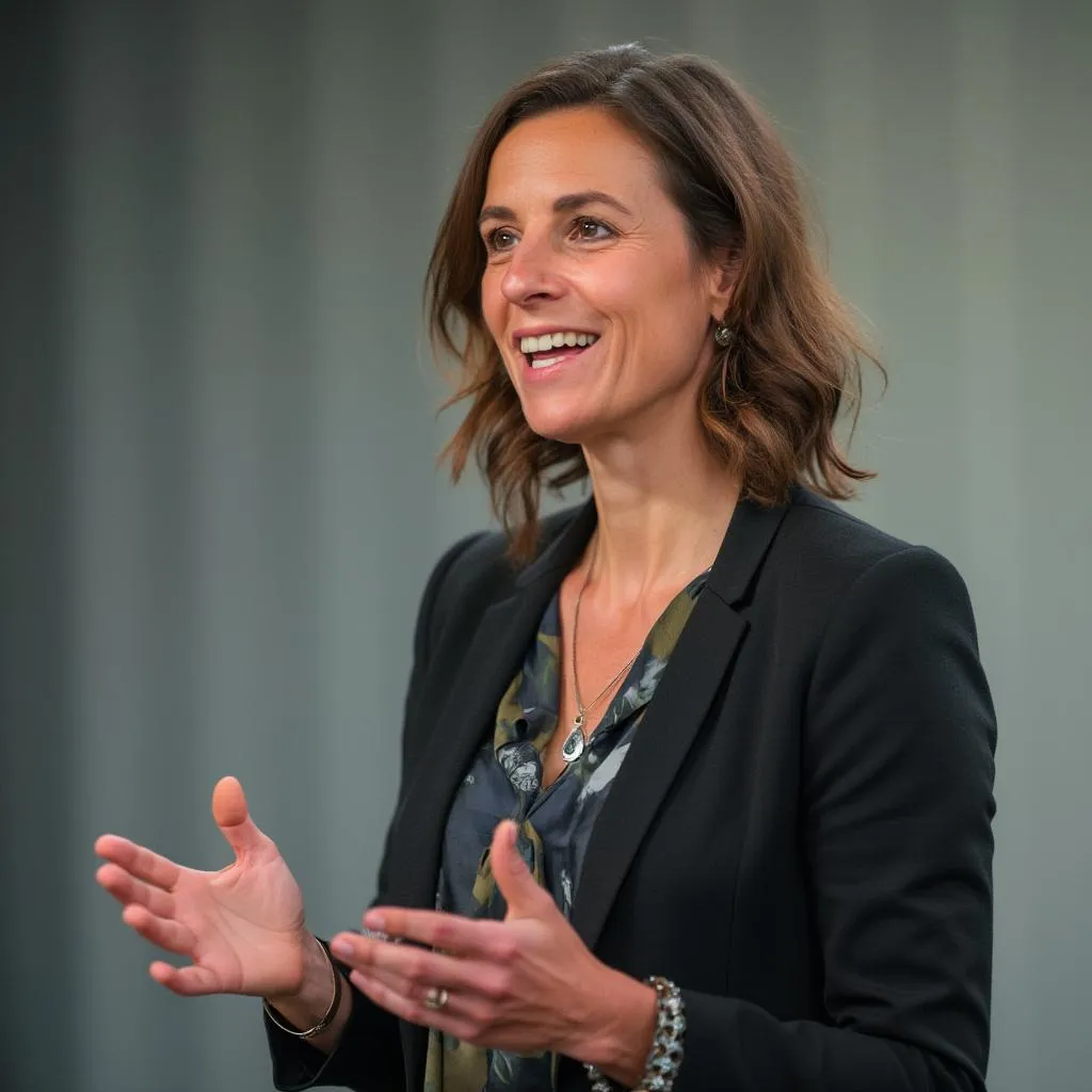 Portrait de Sophie Moreau, Formatrice en Leadership